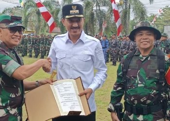 TMMD ke-125 Rampung, Infrastruktur dan Harapan Baru Hadir di Kabupaten Banjar