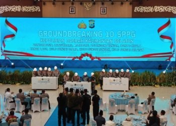 Dukung Program MBG, Kapolri Resmikan dan Groundbreaking SPPG di Kalimantan Selatan