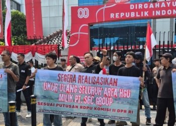 Rakyat Lampung Gedor Jakarta!!!! Tuntut Ukur Ulang HGU, Copot Nusron Jika Lindungi SGC.