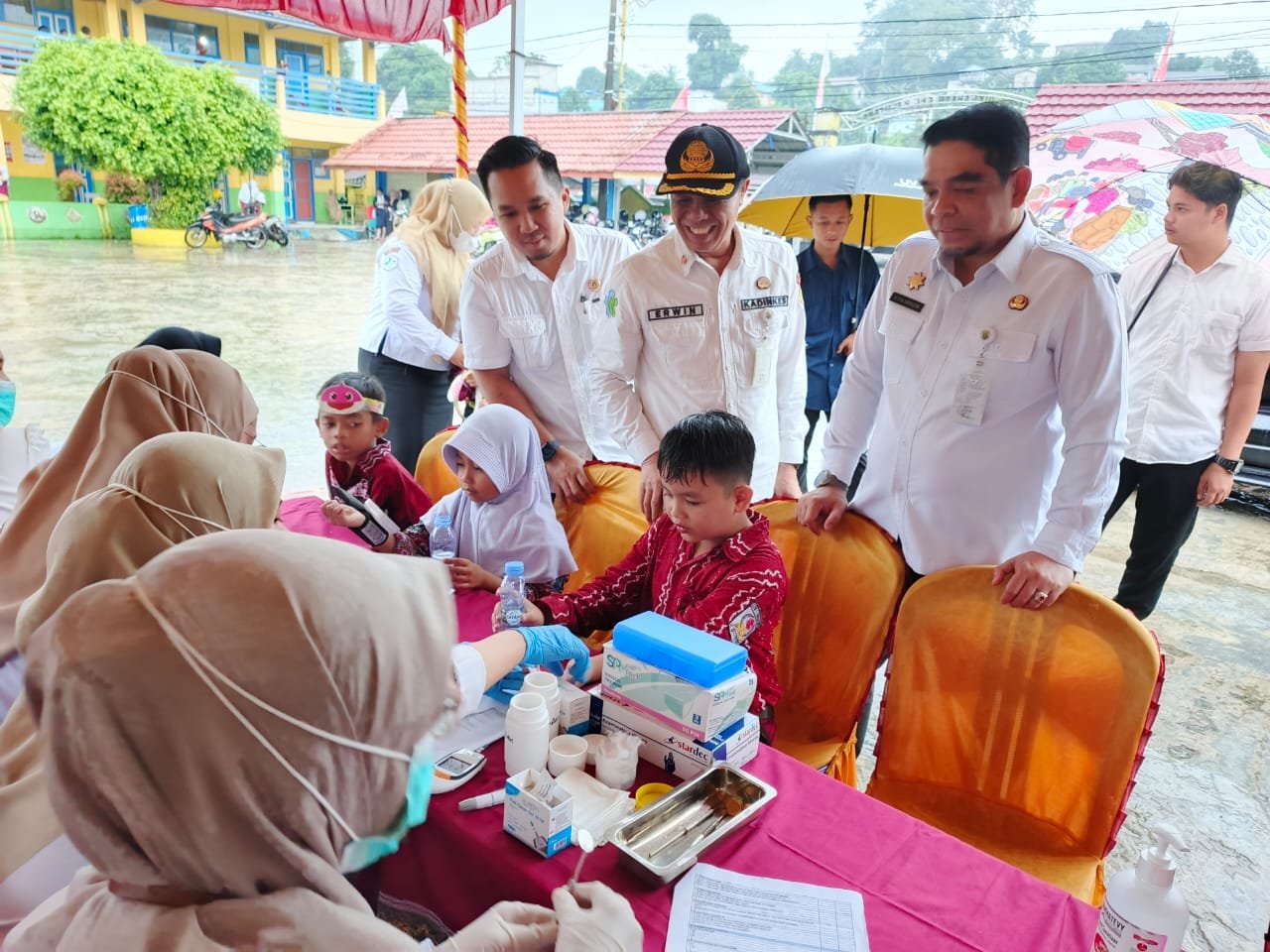 Pemkab Kotabaru Gelar Pemeriksaan Kesehatan Gratis dan Obat Cacingan Massal Tahap II