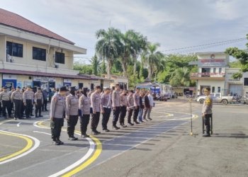 Pastikan Keamanan Libur Akhir Pekan, Polres Banjarbaru Gelar PAM Kamtibmas