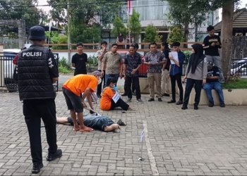 Rekonstruksi 43 Adegan Mutilasi di Banjar, Tersangka: Istri dan Kakak Ipar Korban