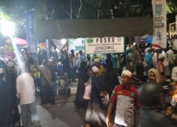 Ribuan Jemaah Padati Banjar Bersalawat Bersama Habib Syech, RAPI 1902 Banjar Siaga Layani Masyarakat