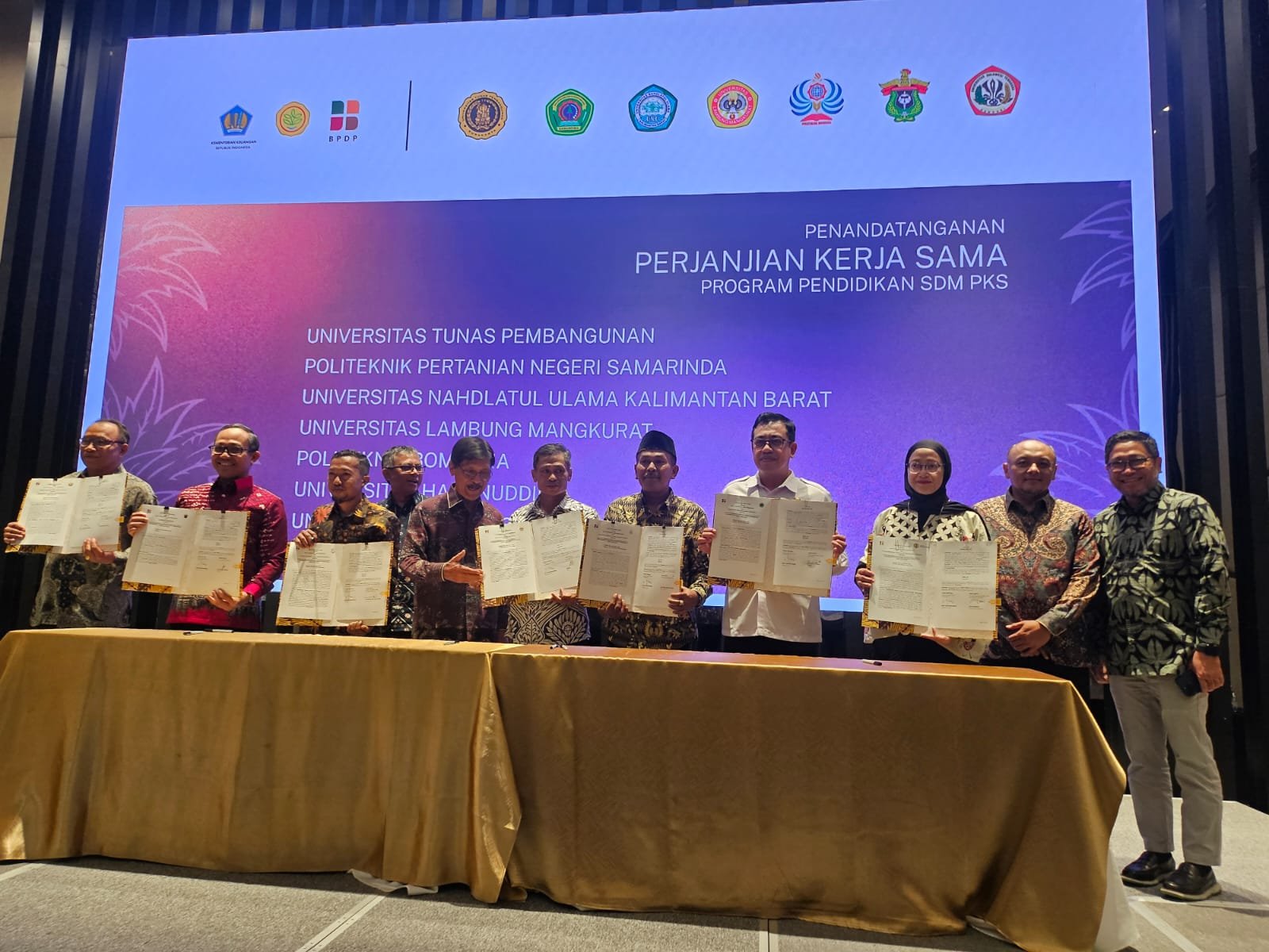 30 Mahasiswa ULM Dapat Beasiswa Rp6 Miliar Dari BPDP Kemenkue