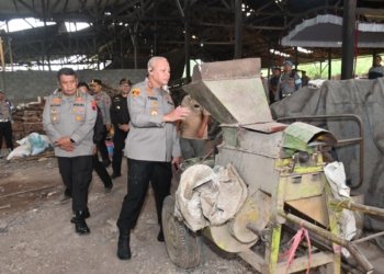 Perkuat Ketahanan Pangan, Kapolda Kalsel Tinjau Langsung Gudang dan Dryer Jagung di Kecamatan Bati-Bati