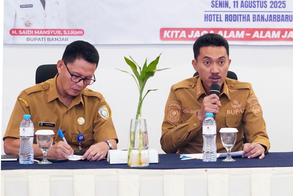 Kabupaten Banjar Siaga: Sinergi dan Inovasi dalam Rapat Koordinasi Penanggulangan Karhutla 2025