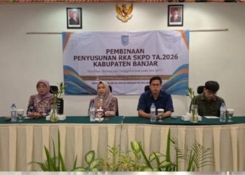 Membangun Fondasi Anggaran 2026: BPKPAD Kabupaten Banjar Kumpulkan SKPD dalam Pembinaan Strategis