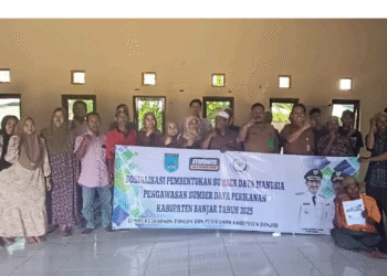 DKPP Kabupaten Banjar Lakukan Sosialisasi di Desa Bunglai untuk Dorong Peran Masyarakat Jaga Kelestarian Perikanan