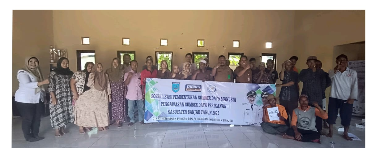 DKPP Kabupaten Banjar Lakukan Sosialisasi di Desa Bunglai untuk Dorong Peran Masyarakat Jaga Kelestarian Perikanan