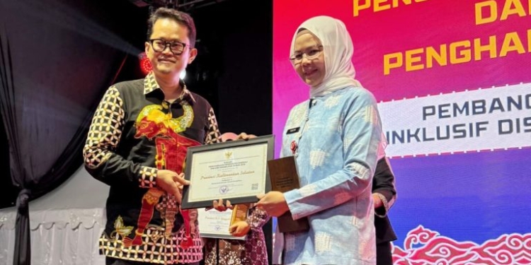 Kalsel Raih Peringkat 3 Nasional Penghargaan Daerah Inklusif Disabilitas