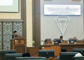 DPRD Kabupaten Banjar Gelar Paripurna Jawaban Bupati atas Pandangan Fraksi-Fraksi Terkait APBD 2026