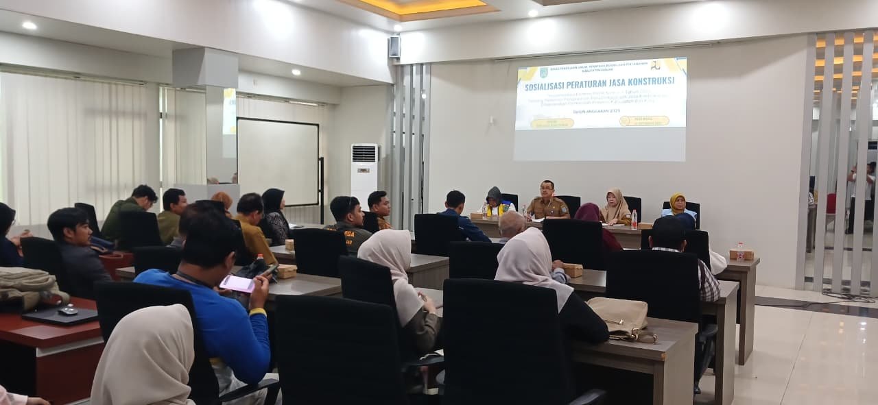 PUPRP Kabupaten Banjar Gelar Sosialisasi Peraturan Jasa Konstruksi, Perkuat Tata Kelola dan Pengawasan Proyek Daerah