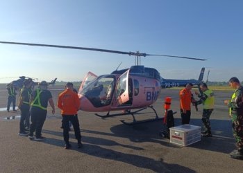 Bawa 8 Penumpang, Helikopter BK 117-D3 Hilang Kontak di Mentewe Kalsel