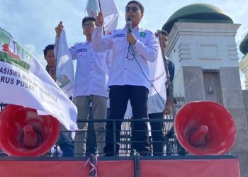 PP KAMMI Kepung DPR, Tuntut Hapus Tunjangan DPR dan Sahkan RUU Perampasan Aset