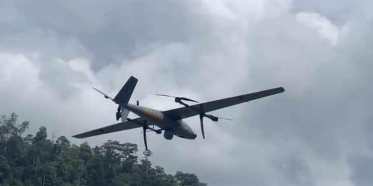 Drone Polda Kalsel Jatuh Saat Bantu Pencarian Helikopter Hilang di Tanah Bumbu