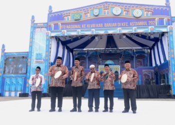 Ribuan Peserta Meriahkan Pembukaan MTQ ke-48 Kabupaten Banjar