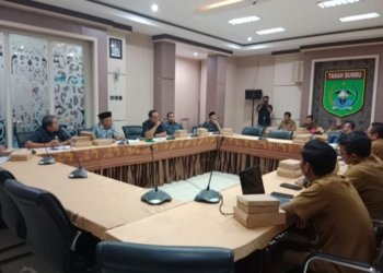 Komisi II DPRD Tanah Bumbu Gelar Rapat Kerja Dengan Dinas Perdagangan dan Perindustrian, Bahas Pasar Pagatan