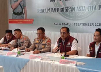 Polda Kalsel Selamatkan 301 Ribu Jiwa dari 49 Kilogram Sabu dan 55 Ribu Ekstasi