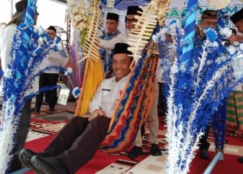 Ratusan Orang Baayun Maulid Meriahkan Peringatan Kelahiran Nabi Muhammad SAW