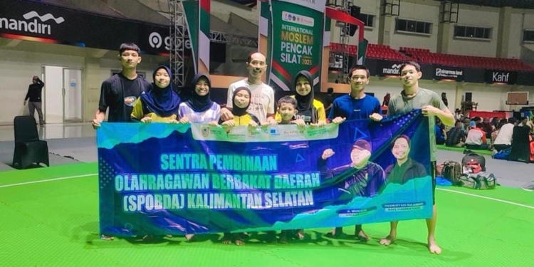 Kontingen Pencak Silat Spobda Wakili Kalsel di Kejuaraan Internasional Muslim 2025