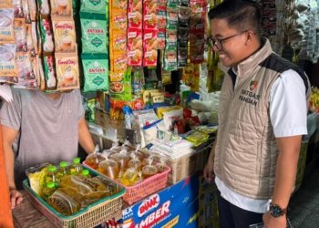 Satgas Pangan Polda Kalsel Sidak Harga di Pasar Kuripan Banjarmasin