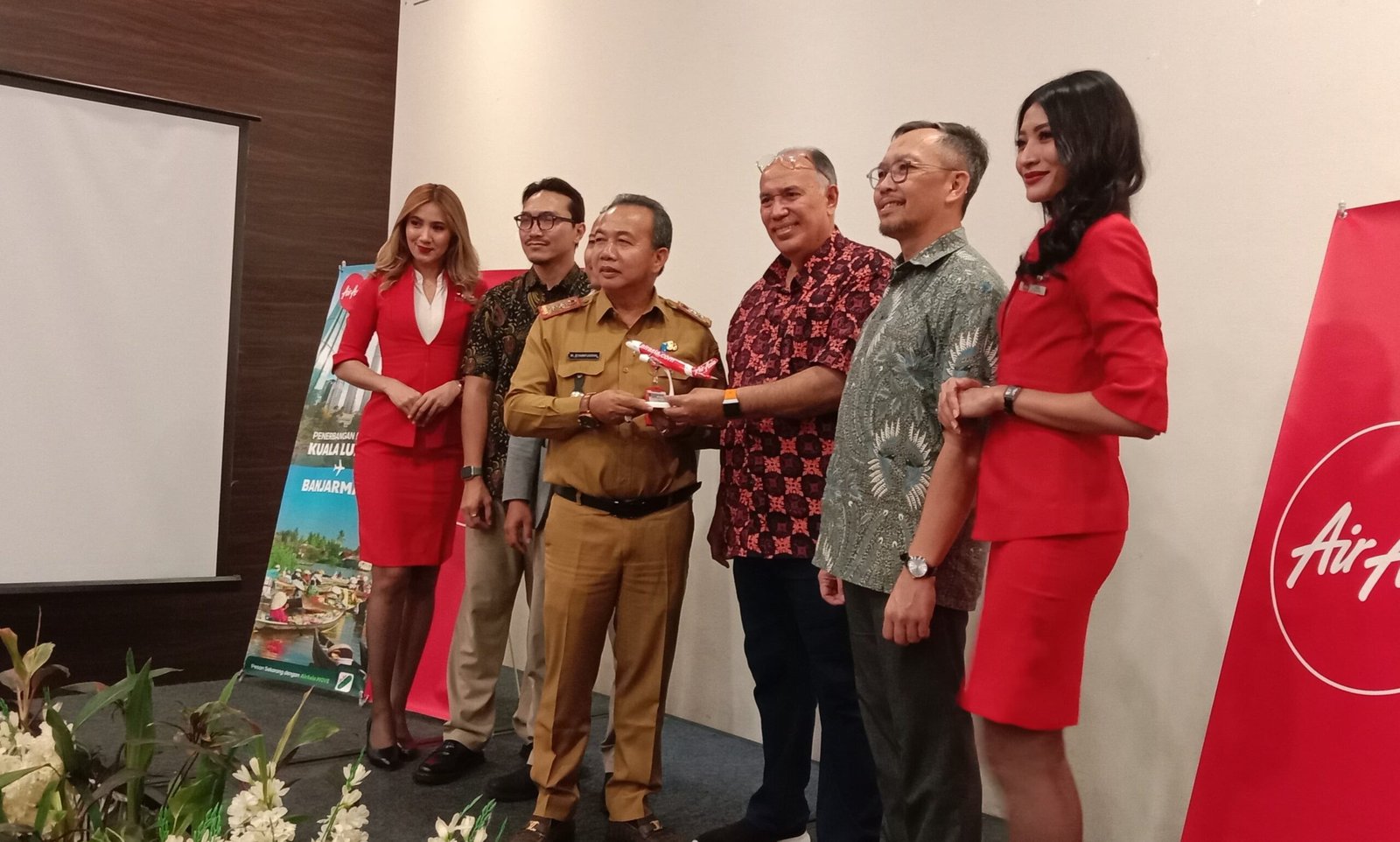 Kalimantan Selatan Sambut Rute Internasional Baru AirAsia Kuala Lumpur-Banjarmasin