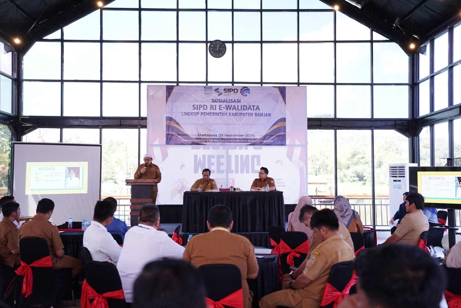 Sosialisasi di Kabupaten Banjar Hadirkan Narasumber Lintas Instansi, Bahas Strategi Pembangunan Daerah