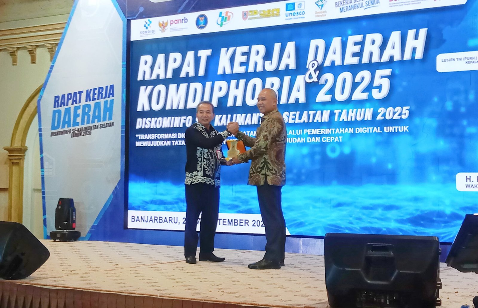 Dorong Percepatan Transformasi Digital di Daerah, Diskominfo Kalsel Gelar Rakerda dan Komdiphoria