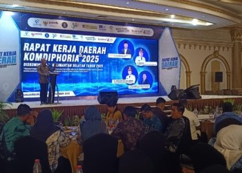 Rakerda dan Komdiphoria Diskominfo Kalsel Jadi Momentum Percepatan Transformasi Digital Daerah