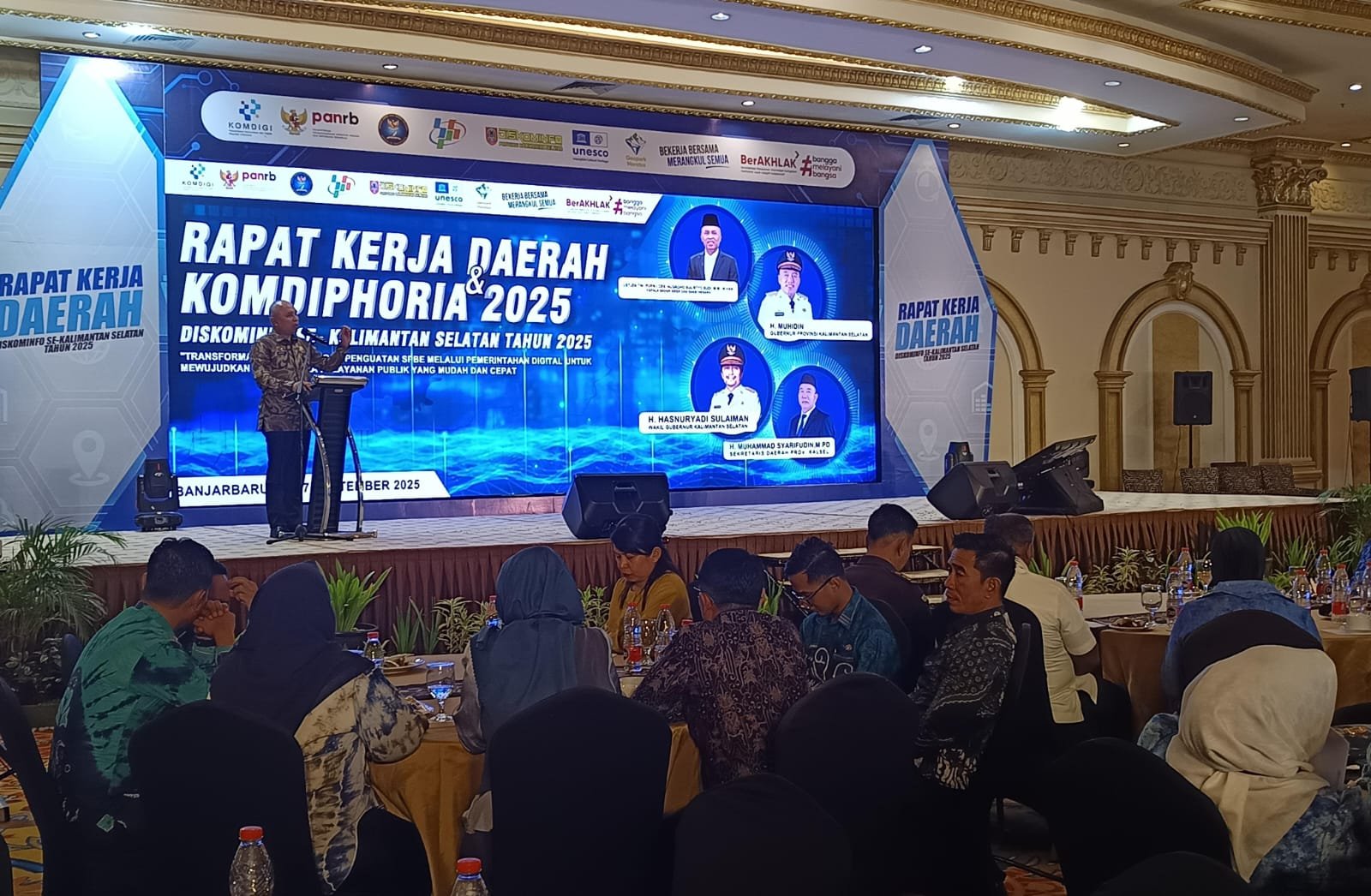 Rakerda dan Komdiphoria Diskominfo Kalsel Jadi Momentum Percepatan Transformasi Digital Daerah