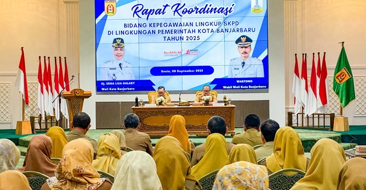 Rakor Kepegawaian Banjarbaru: ASN Dituntut Bukan Hanya Profesional, Tapi Mesti Bermental Emas