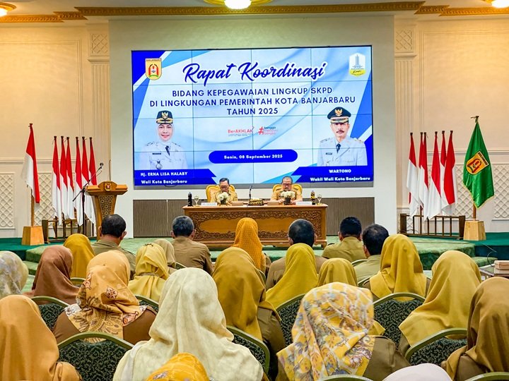 Rakor Kepegawaian Banjarbaru: ASN Dituntut Bukan Hanya Profesional, Tapi Mesti Bermental Emas