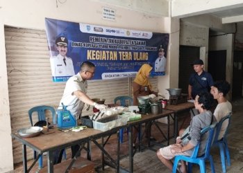 DKUMPP Banjar Gelar Tera Ulang dan Pengawasan UTTP di Pasar Ahad