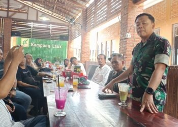 Dandim 1006 Banjar Jalin Silaturahmi Bersama Wartawan