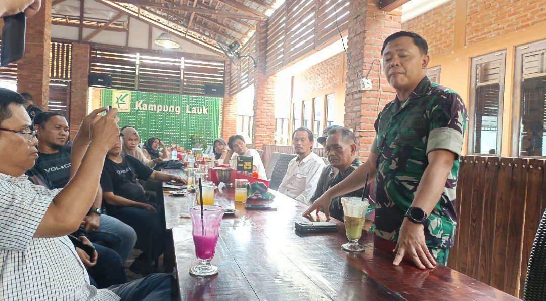 Dandim 1006 Banjar Jalin Silaturahmi Bersama Wartawan