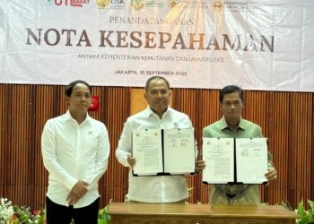 ULM dan Kemenhut Teken MoU, Perkuat Peran Strategis Pembangunan Hutan Berkelanjutan