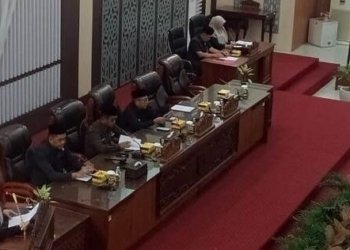 Paripurna DPRD Kabupaten Banjar Terkait Pandangan Umum Fraksi APBD 2026