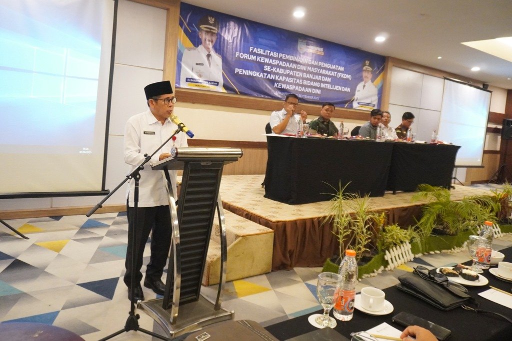 Pemkab Banjar Tekankan Pentingnya Kewaspadaan Dini, FKDM Jadi Garda Terdepan Cegah Konflik Sosial