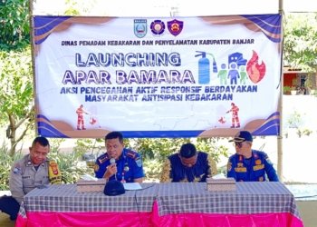 DPKP Kabupaten Banjar Launching Inovasi APAR BAMARA: Berdayakan Masyarakat Hadapi Risiko Kebakaran