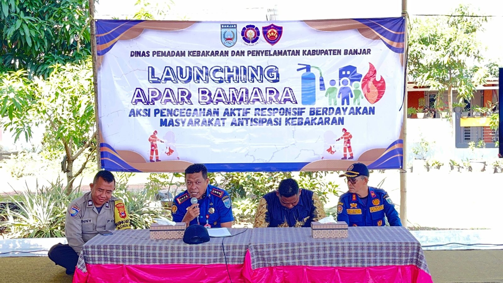 DPKP Kabupaten Banjar Launching Inovasi APAR BAMARA: Berdayakan Masyarakat Hadapi Risiko Kebakaran