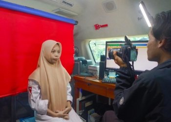 Disdukcapil Banjar Jemput Bola Perekaman KTP-el Pemula, Sasar Siswa MA Darul Imad