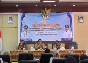 Penyuluh Pertanian Millenial Jadi Ujung Tombak Swasembada Pangan, Distan Banjar Gelar Bimtek 4 Hari