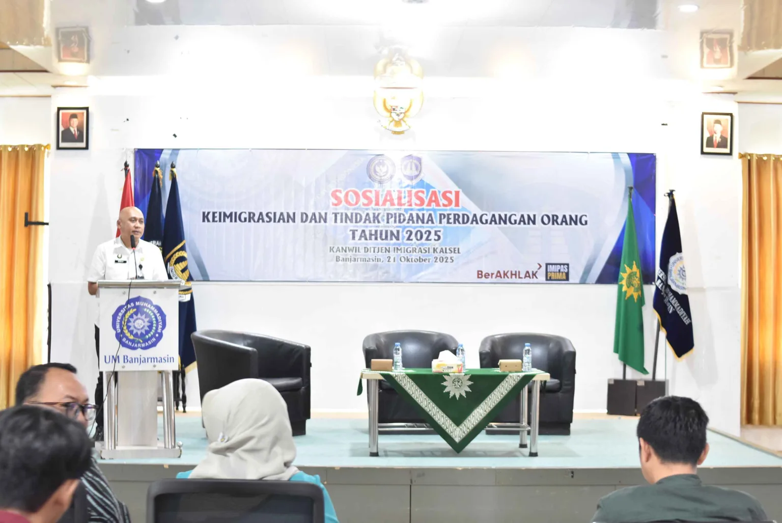 Imigrasi Banjarmasin Edukasi Mahasiswa Lewat Program Imigration Goes To Campus