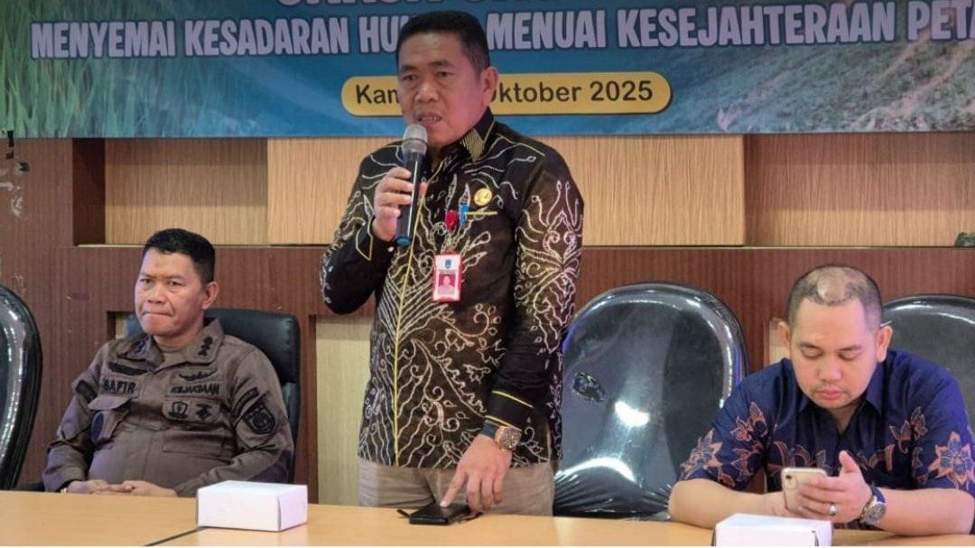 Distan Kabupaten Banjar Gandeng Kejari Banjar Gelar Penyuluhan Hukum “Jaksa Jaga Tani” untuk Petani Penerima Bantuan CSR dan Optimasi Lahan