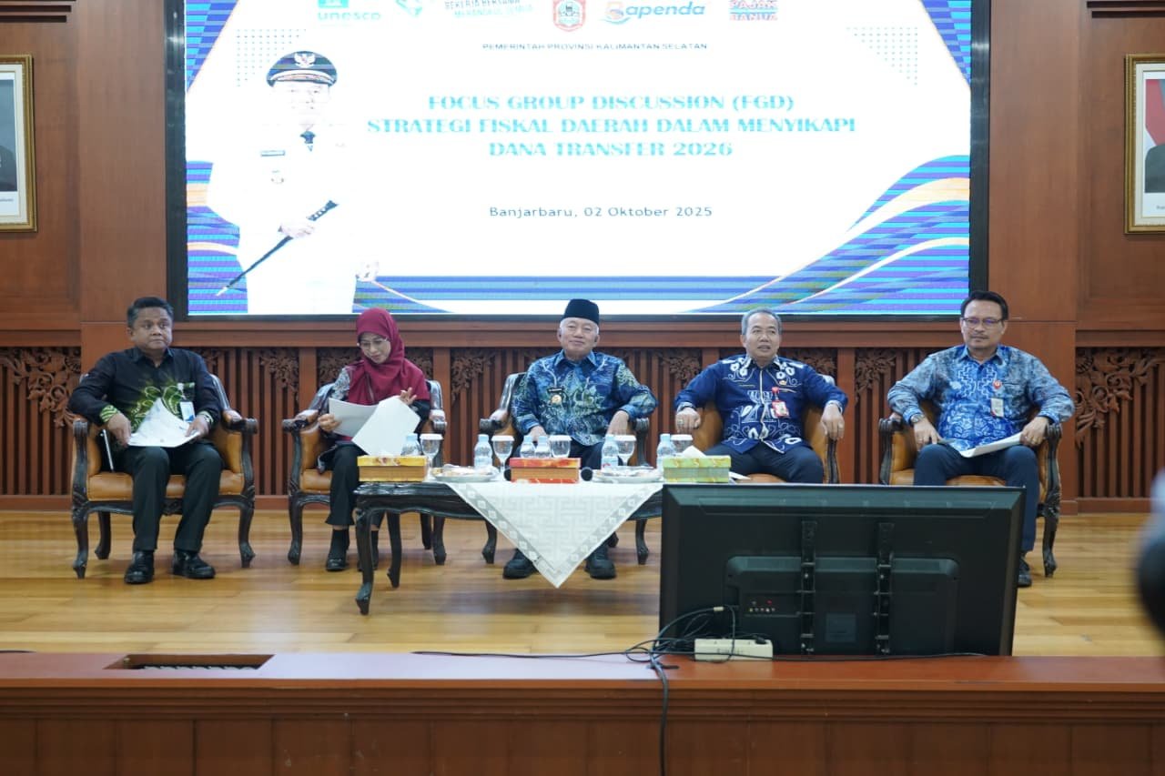 FGD Strategi Fiskal Daerah Kalimantan Selatan, Bahas Tantangan Dana Transfer 2026
