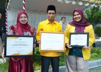 Mahasiswa ULM Terima Penghargaan Agen Statistik ter-Kreatif per Pojok Statistik