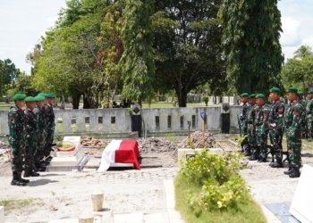 Kodim 1006/Banjar Beri Penghormatan Terakhir kepada Kolonel Inf Taswin Arief