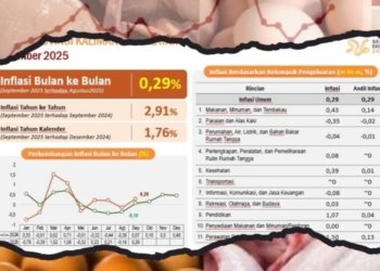 September 2025, Kalsel Surplus Daging dan Telur Ayam Ras