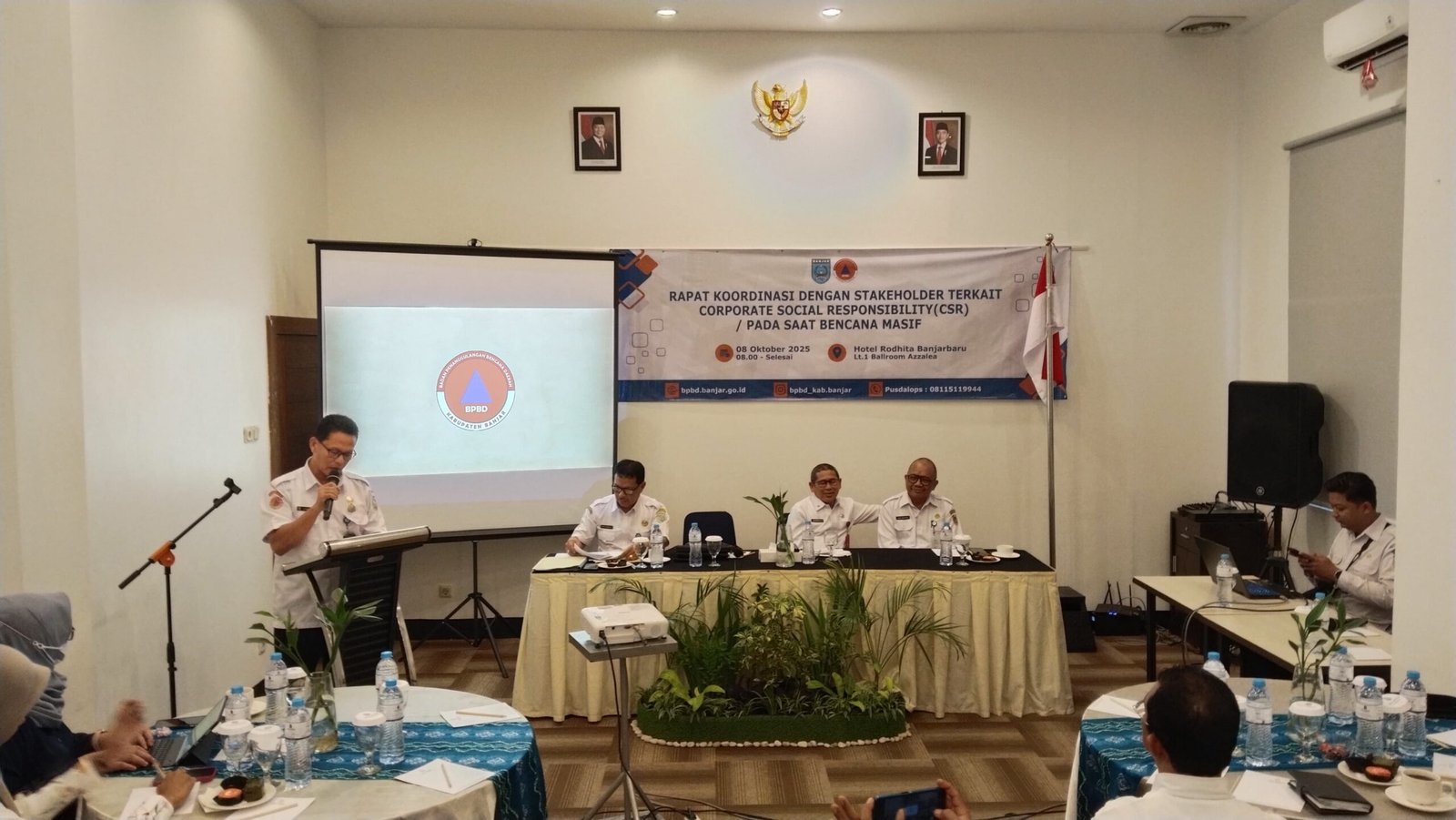 BPBD Kabupaten Banjar Gandeng Dunia Usaha Lewat Program CSR untuk Perkuat Kesiapsiagaan Bencana