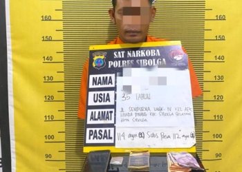 Miliki Sabu 1,07 gram, WS Berhasil Diamankan Polres Sibolga